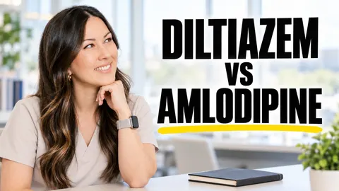 Diltiazem vs Amlodipine: Same Channel, Different Effects