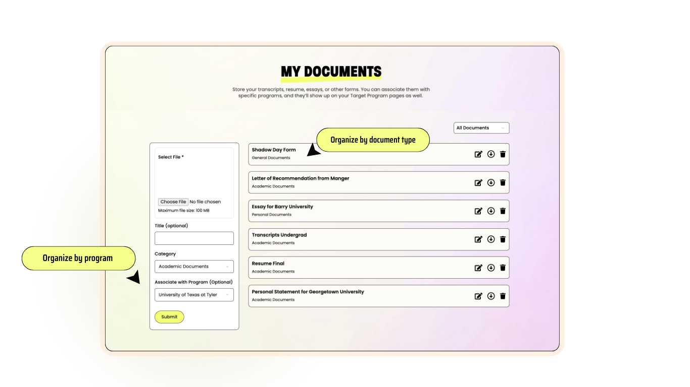 My Documents