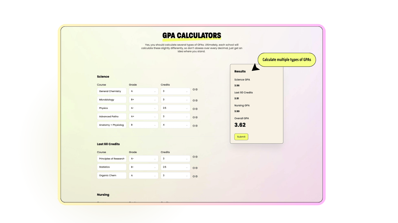 GPA Calculator